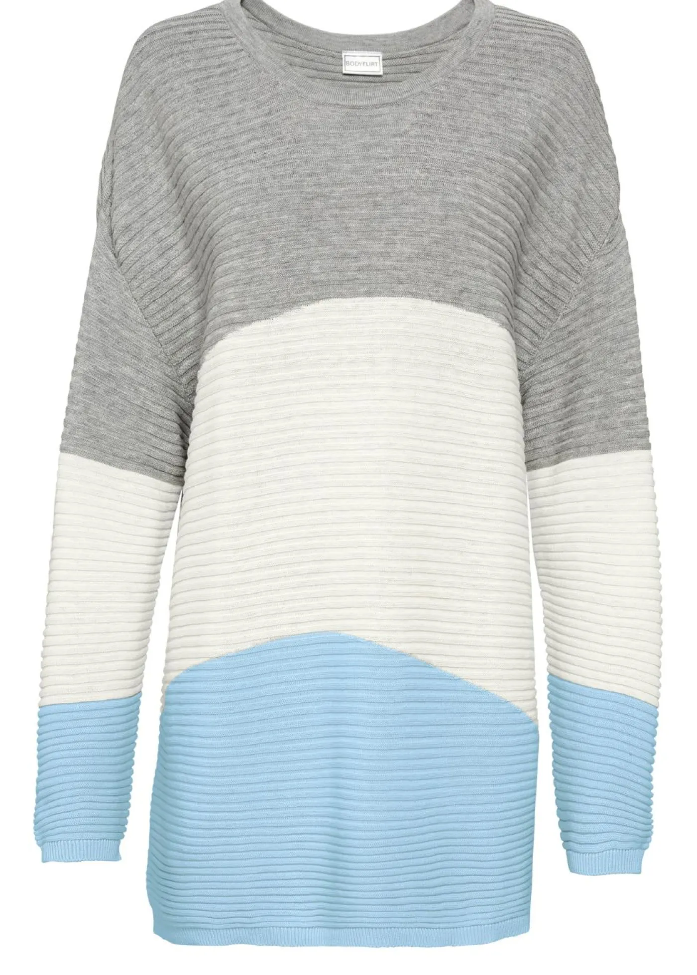 New Jersey con patrón de canalé Mujer Jerséis|Ropa De Punto