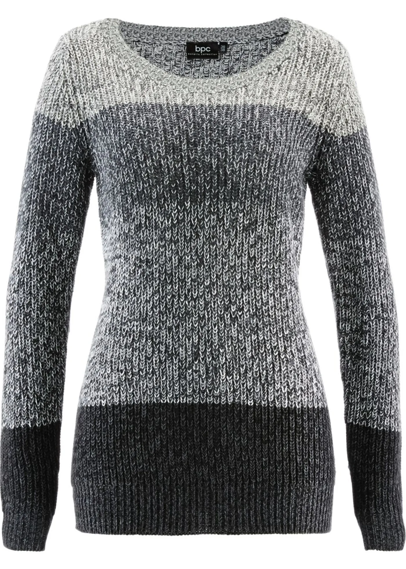 New Jersey con patrón de rayas Mujer Jerséis|Ropa De Punto