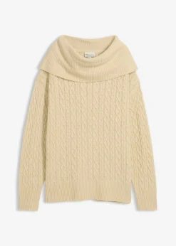 Best Jersey con patrón trenzado Mujer Jerséis|Ropa De Punto