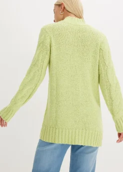 Online Jersey con patrón trenzado Mujer Jerséis|Ropa De Punto