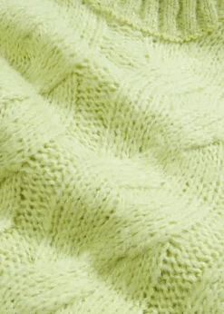 Online Jersey con patrón trenzado Mujer Jerséis|Ropa De Punto