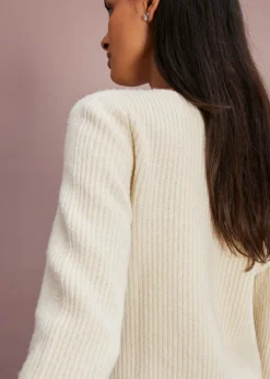 Outlet Jersey cruzado Mujer Jerséis|Ropa De Punto