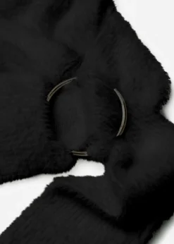 New Jersey cruzado con accesorio Mujer Jerséis|Ropa De Punto