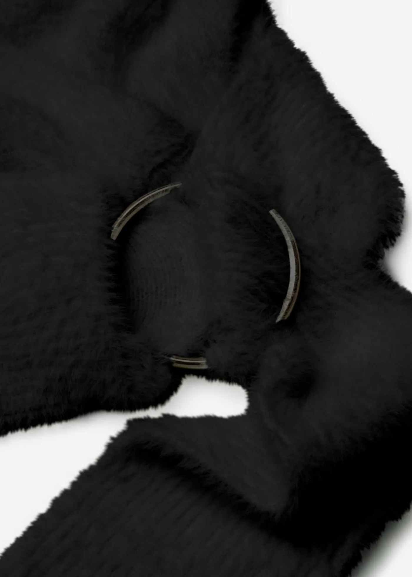 New Jersey cruzado con accesorio Mujer Jerséis|Ropa De Punto
