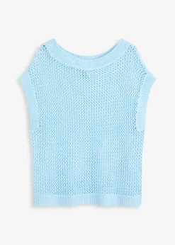 Online Jersey de ajour con hilo brillante Mujer Jerséis|Ropa De Punto