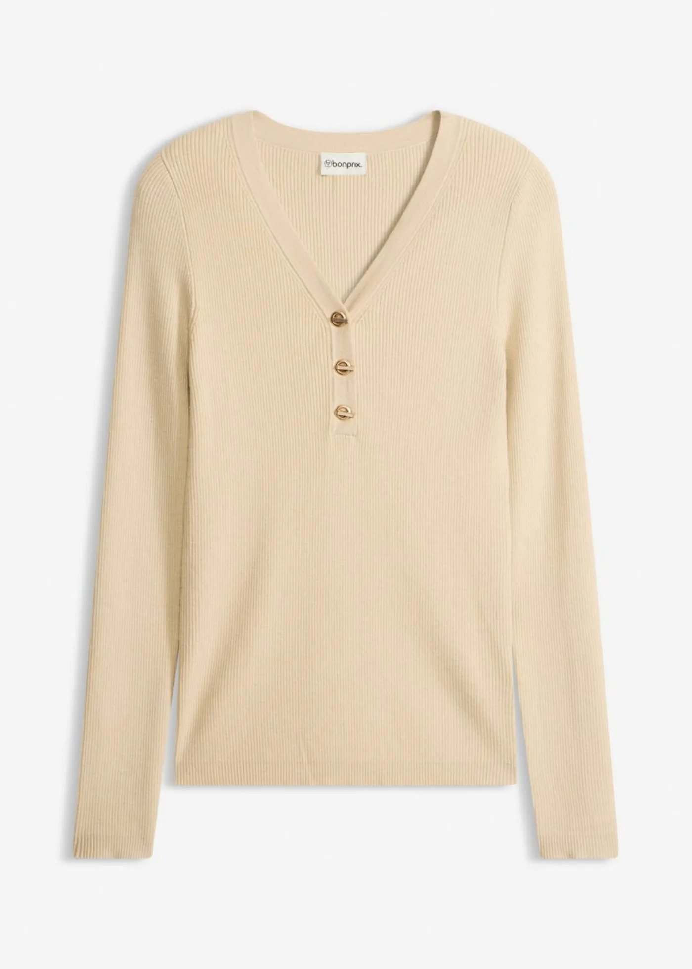 Hot Jersey de canalé con viscosa Mujer Jerséis|Ropa De Punto
