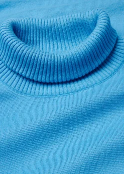 Outlet Jersey de canalé de algodón puro Mujer Jerséis|Ropa De Punto