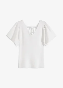 Discount Jersey de canalé de mezcla de viscosa Mujer Jerséis|Ropa De Punto