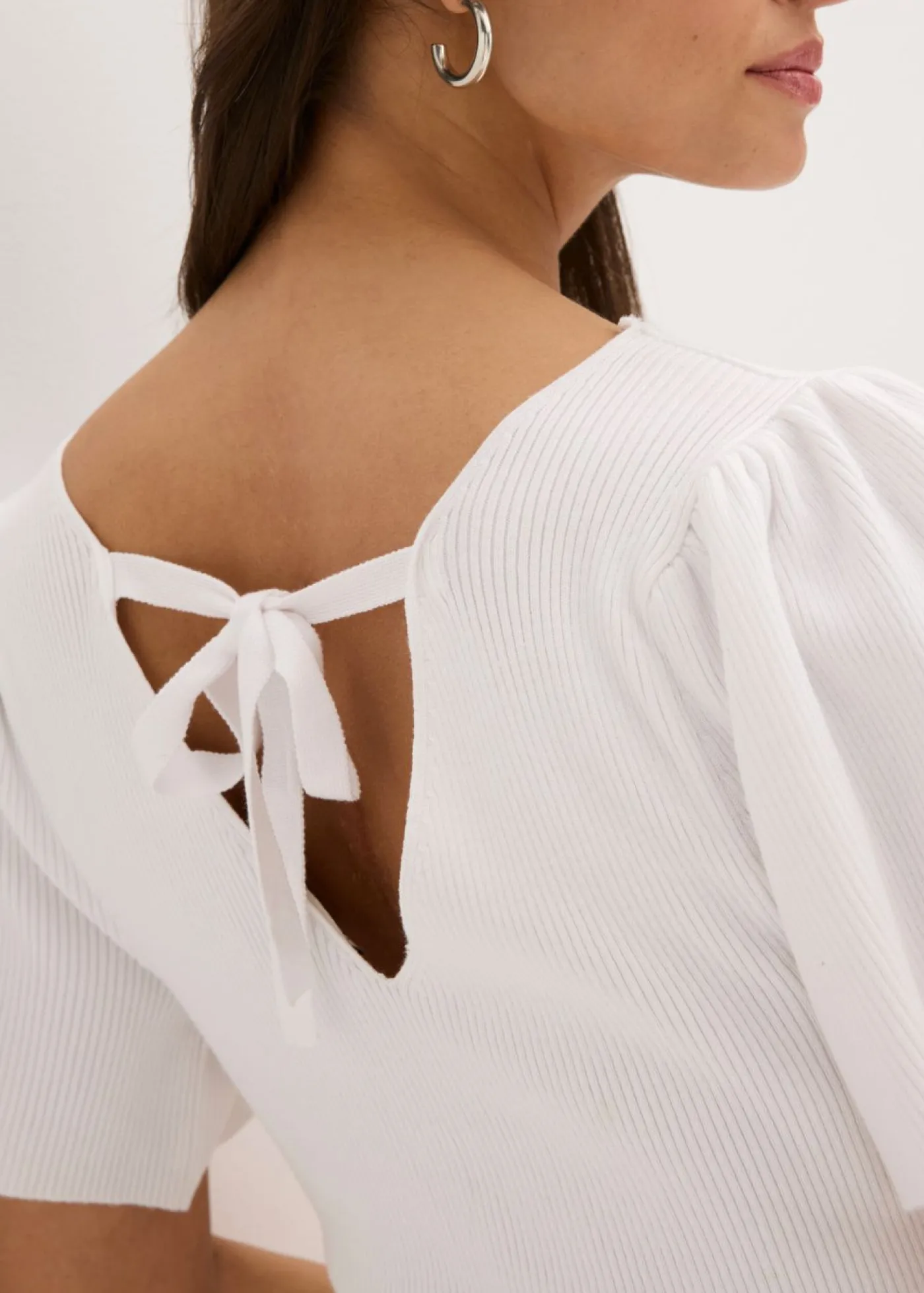 Discount Jersey de canalé de mezcla de viscosa Mujer Jerséis|Ropa De Punto