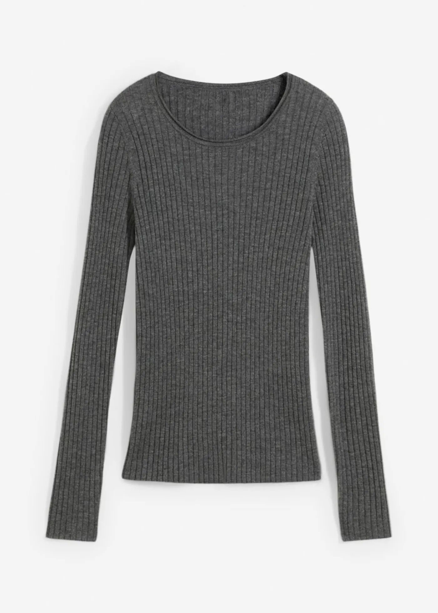 Discount Jersey de canalé en lana merina Mujer Premium|Jerséis