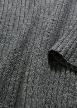 Discount Jersey de canalé en lana merina Mujer Premium|Jerséis