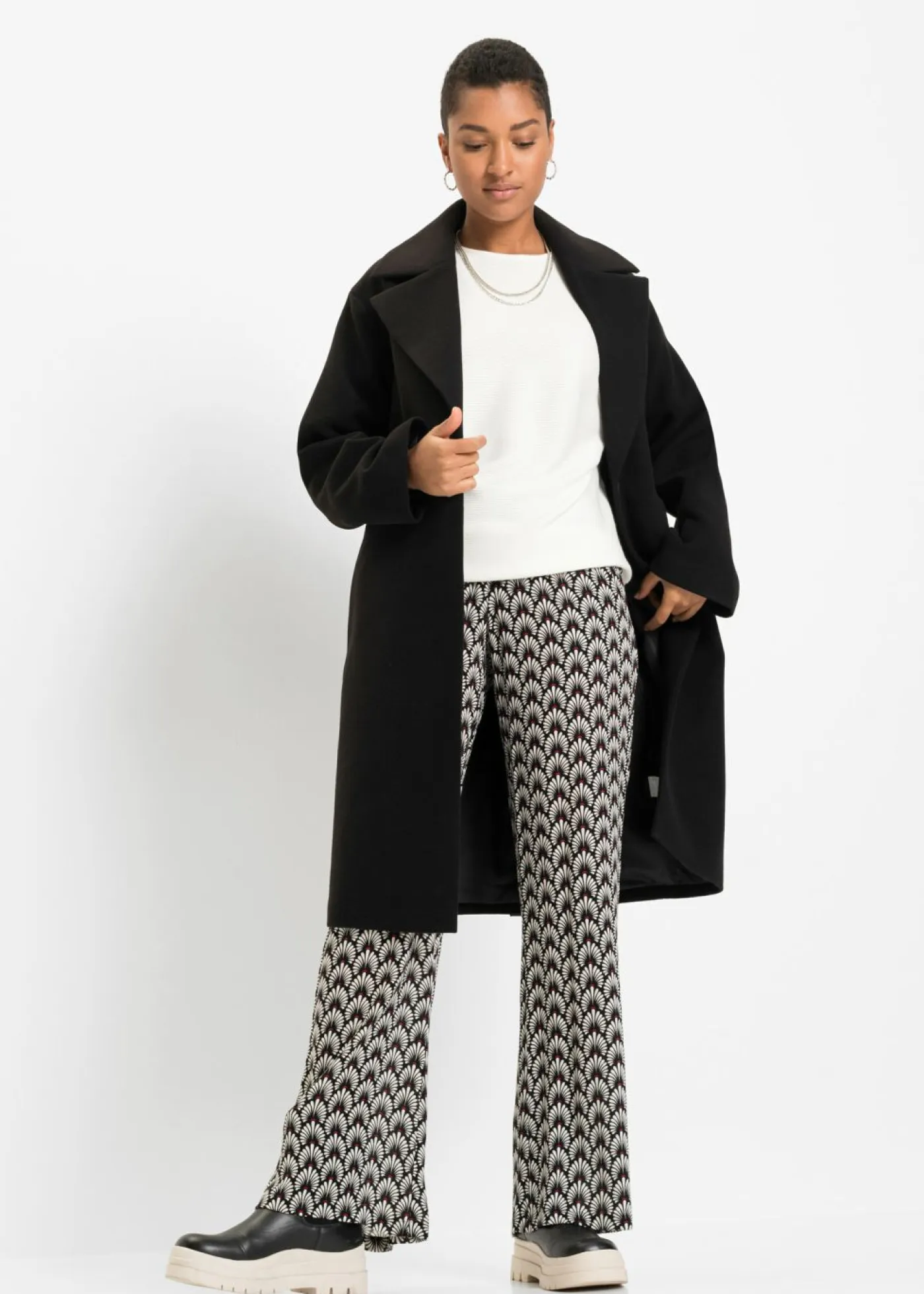 Jersey de canalé oversize de mezcla de viscosa Mujer Jerséis|Ropa De Punto