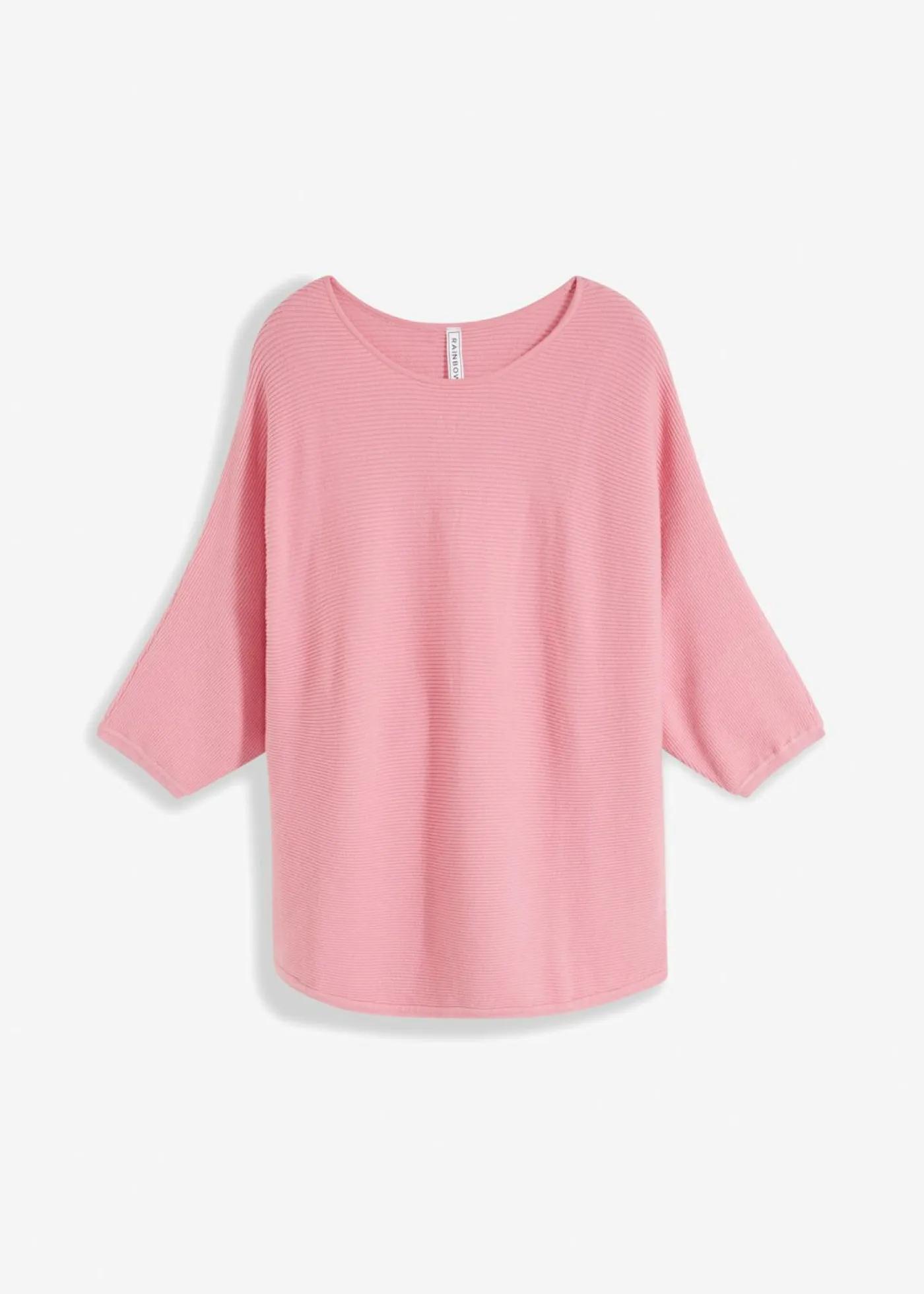 Jersey de canalé oversize de mezcla de viscosa Mujer Jerséis|Ropa De Punto