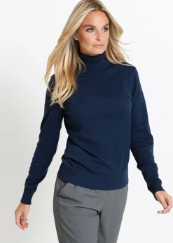 Discount Jersey de cuello alto Mujer Básicos|Jerséis