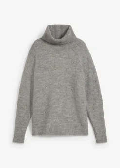 Clearance Jersey de cuello alto Mujer Jerséis|Ropa De Punto