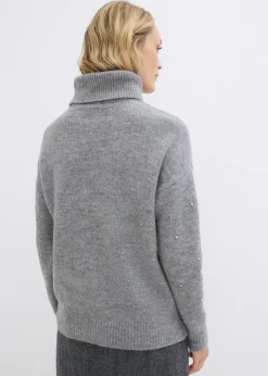 Clearance Jersey de cuello alto Mujer Jerséis|Ropa De Punto