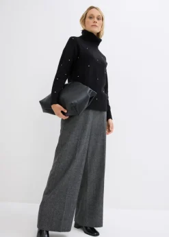 Sale Jersey de cuello alto Mujer Jerséis|Ropa De Punto