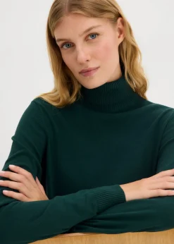 Hot Jersey de cuello alto Mujer Básicos|Jerséis