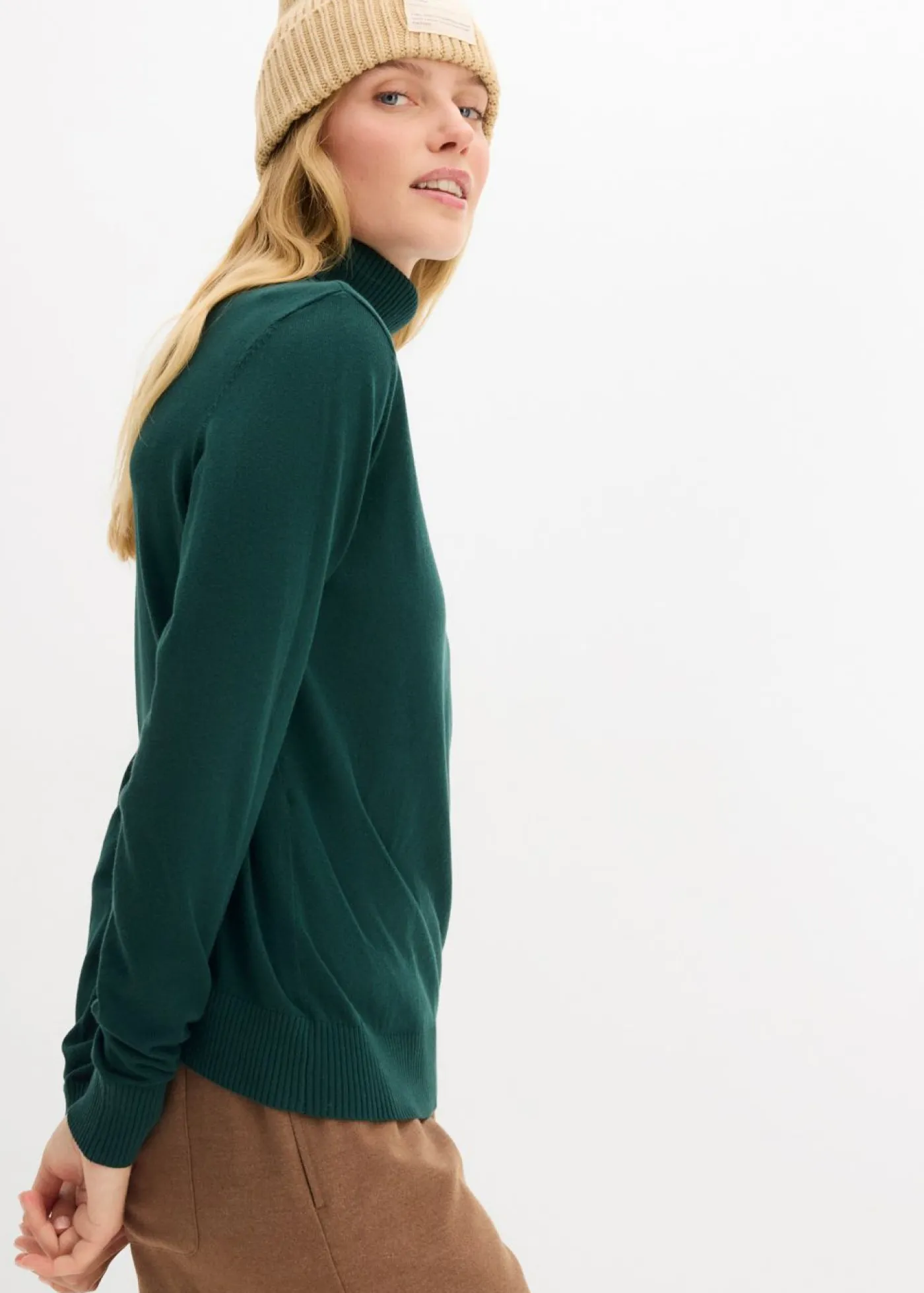 Hot Jersey de cuello alto Mujer Básicos|Jerséis