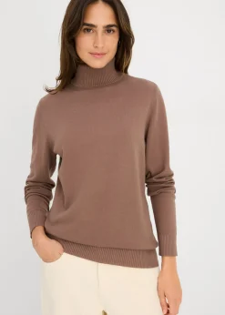 Hot Jersey de cuello alto Mujer Básicos|Jerséis