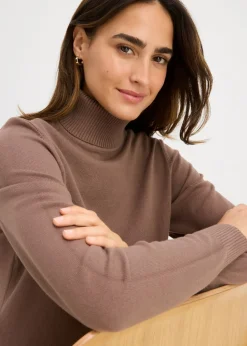 Hot Jersey de cuello alto Mujer Básicos|Jerséis
