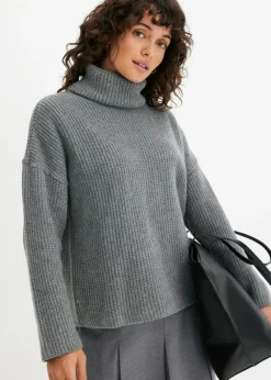 Outlet Jersey de cuello alto Mujer Ropa De Punto|Jerséis
