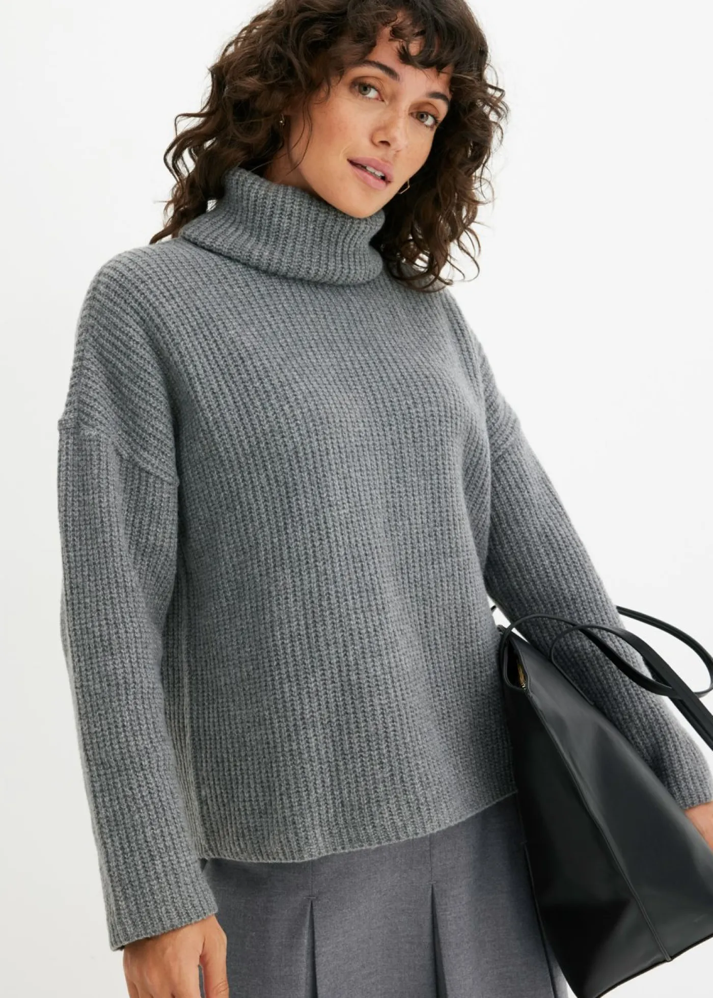 Outlet Jersey de cuello alto Mujer Ropa De Punto|Jerséis