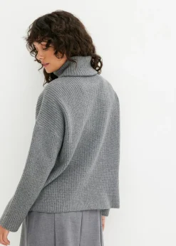 Outlet Jersey de cuello alto Mujer Ropa De Punto|Jerséis
