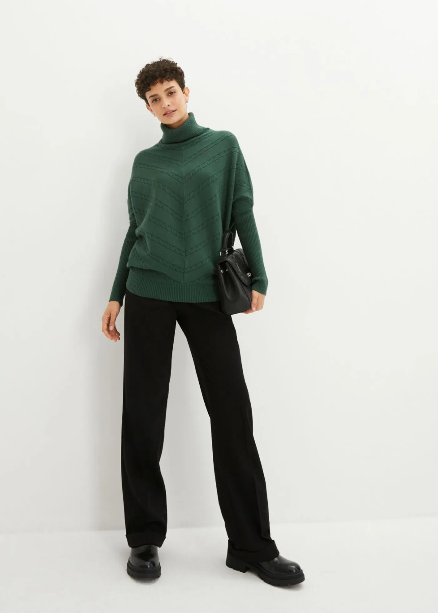 New Jersey de cuello alto Mujer Jerséis|Ropa De Punto