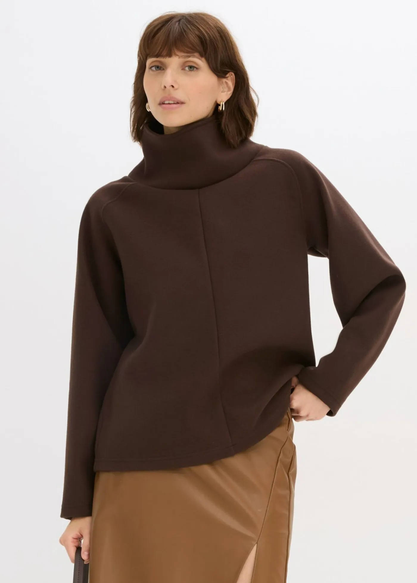 Sale Jersey de cuello alto Mujer Jerséis|Ropa De Punto
