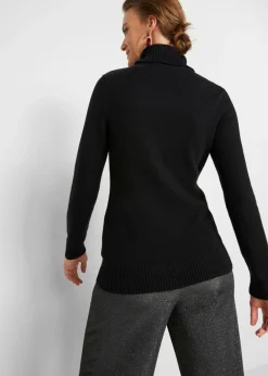 Jersey de cuello alto Mujer Jerséis|Ropa De Punto