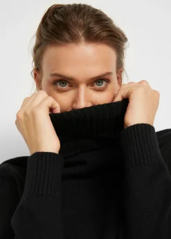 Jersey de cuello alto Mujer Jerséis|Ropa De Punto