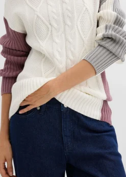 Outlet Jersey de cuello alto Mujer Jerséis|Ropa De Punto