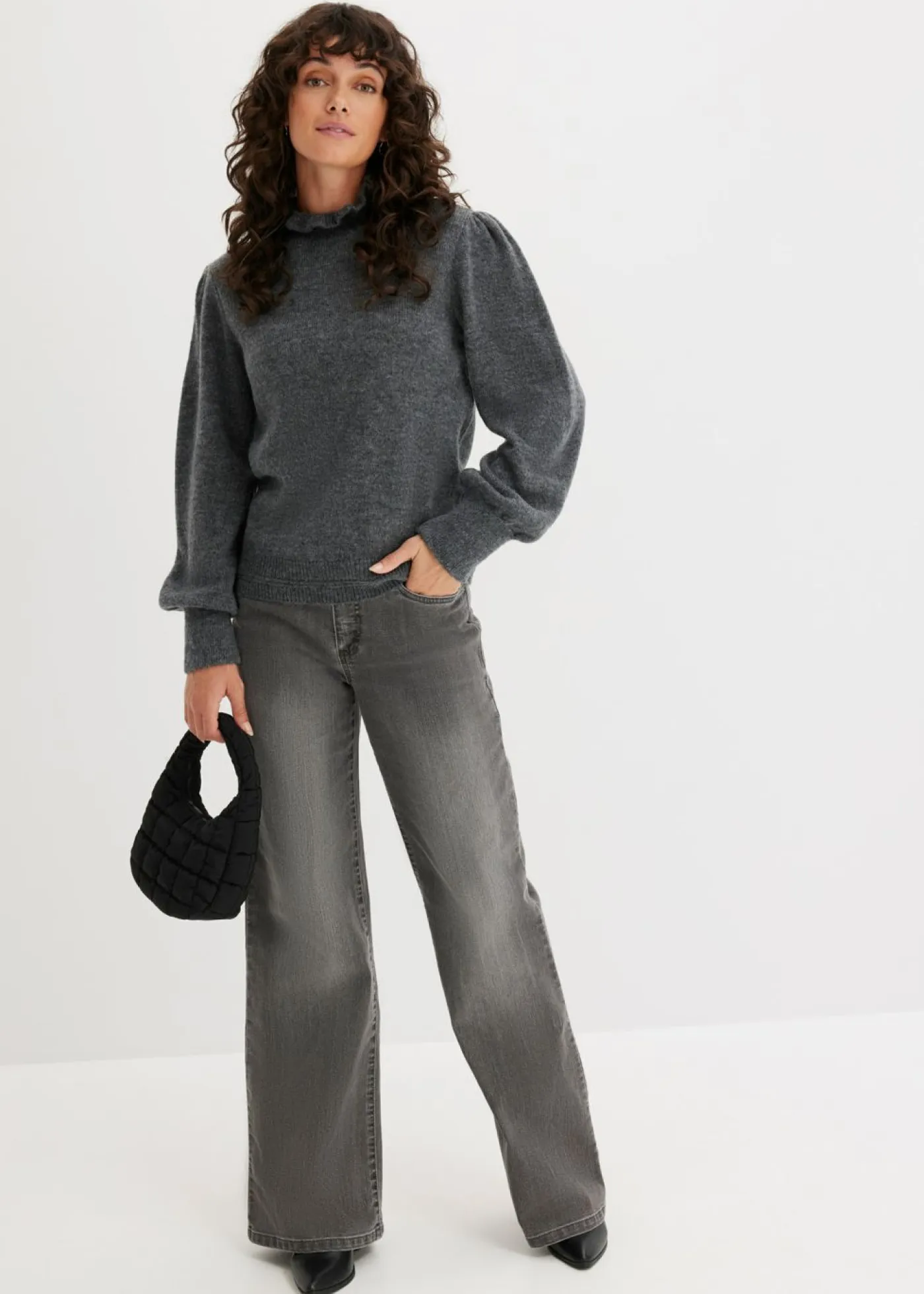 Outlet Jersey de cuello alto Mujer Jerséis|Ropa De Punto