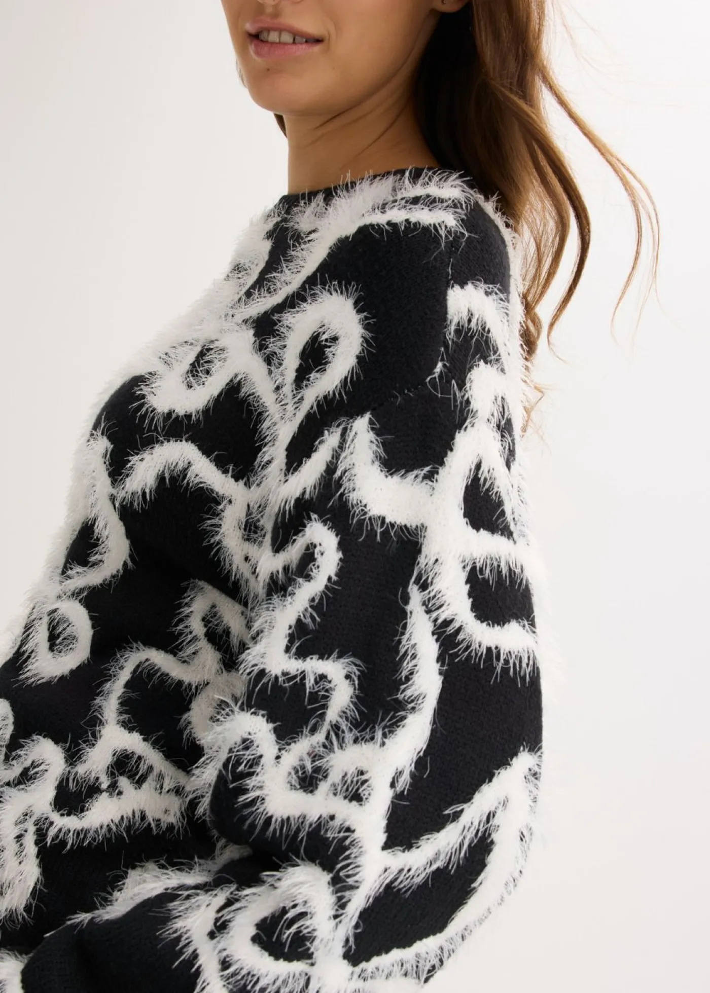 Discount Jersey de jacquard de suave mezcla de viscosa Mujer Jerséis|Ropa De Punto