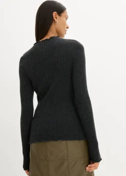 New Jersey de lana merino fina Mujer Premium|Jerséis
