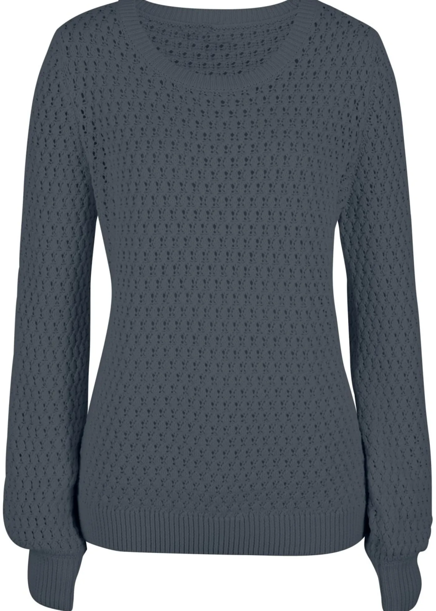 Outlet Jersey de mezcla de algodón con punto estructurado Mujer Ropa De Punto|Jerséis