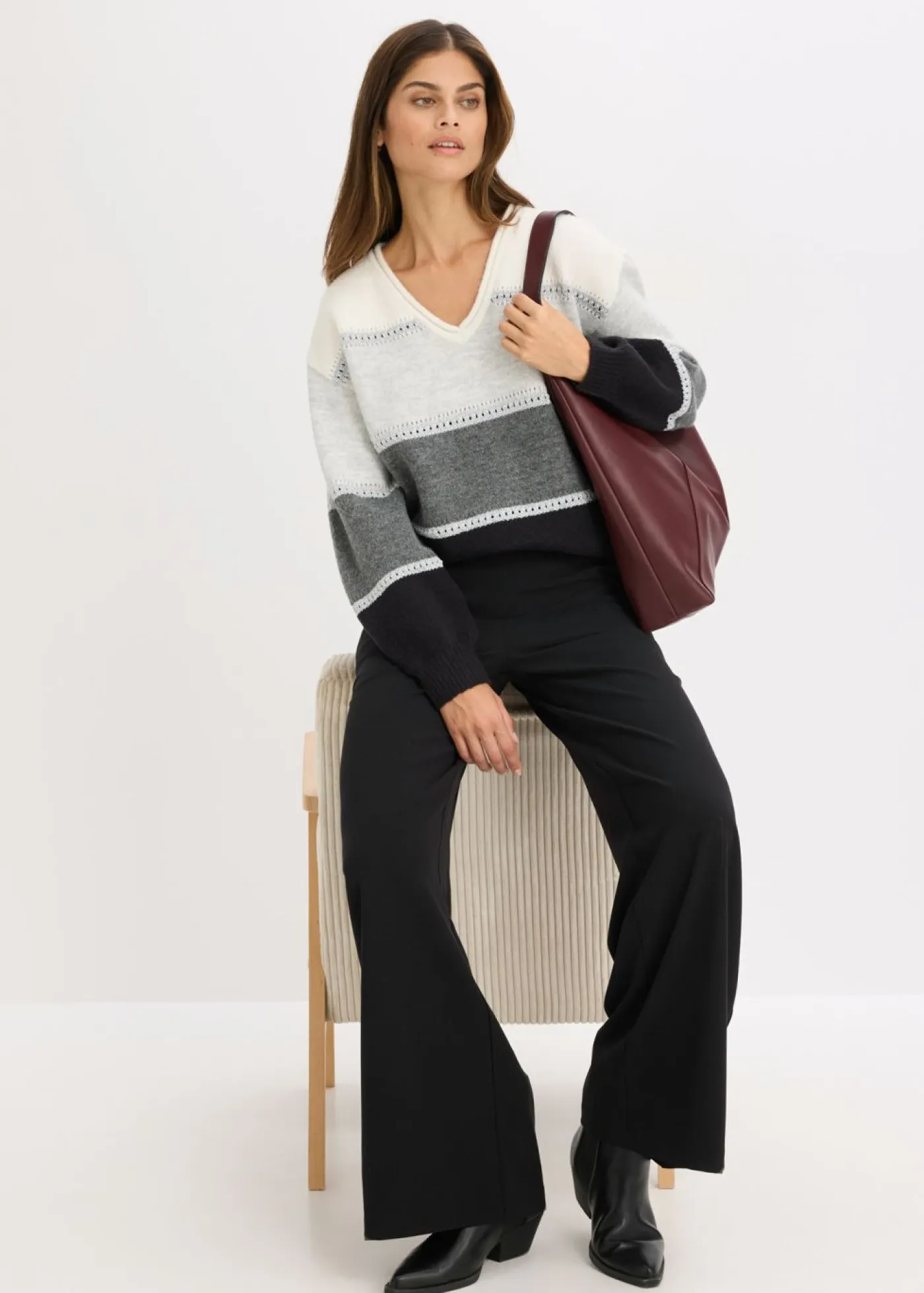 Jersey de punto Mujer Jerséis|Ropa De Punto