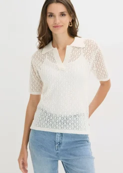 New Jersey de punto ajour Mujer Jerséis|Novedades