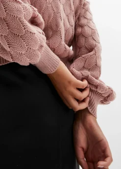Sale Jersey de punto ajour Mujer Jerséis|Ropa De Punto