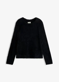Hot Jersey de punto ajour con hilo suave Mujer Jerséis|Ropa De Punto