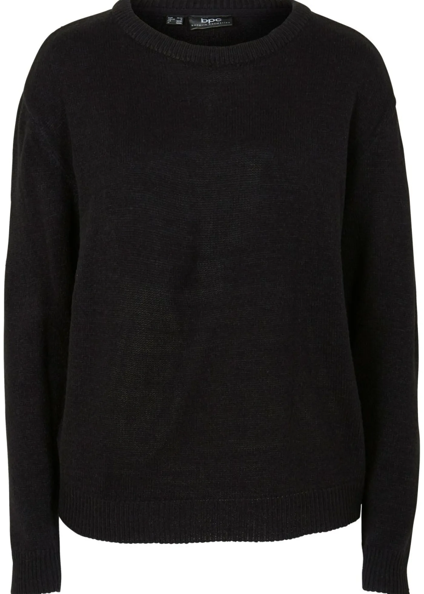 Best Jersey de punto con cuello redondo Mujer Básicos|Jerséis