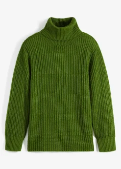 Outlet Jersey de punto con cuello vuelto Mujer Jerséis|Ropa De Punto