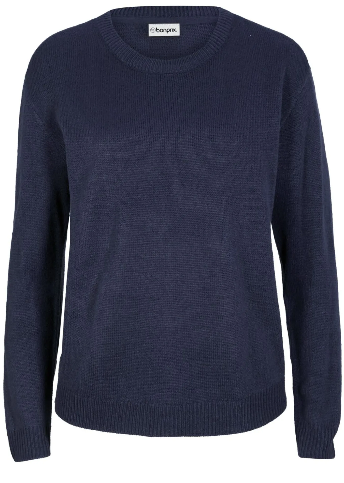 Outlet Jersey de punto con cuello redondo Mujer Básicos|Jerséis