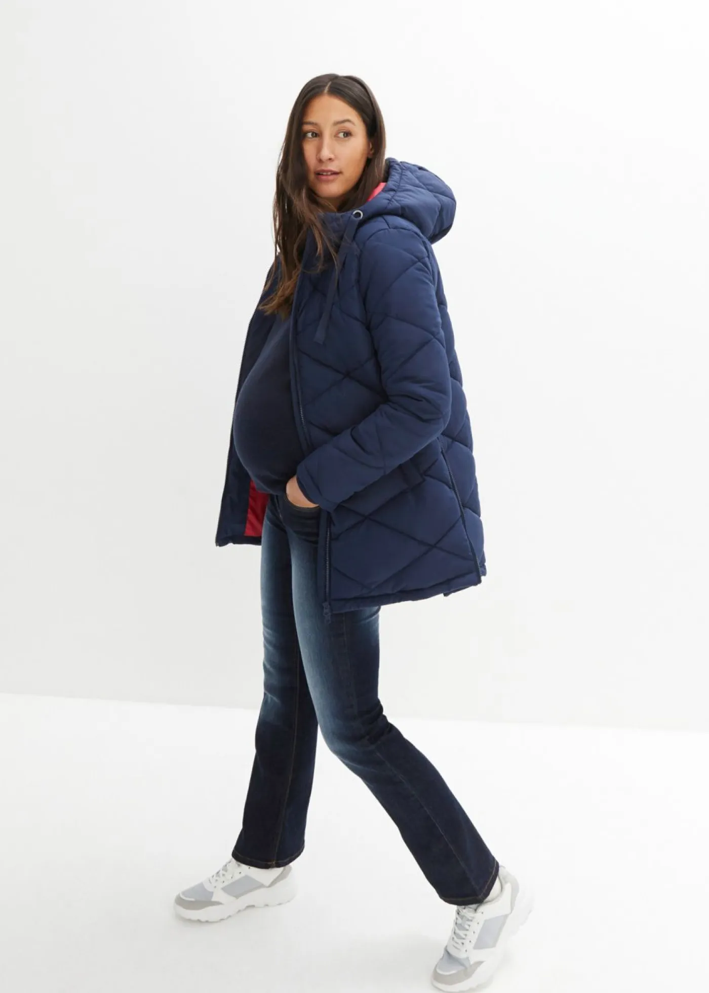 Outlet Jersey de punto con cuello redondo Mujer Básicos|Jerséis