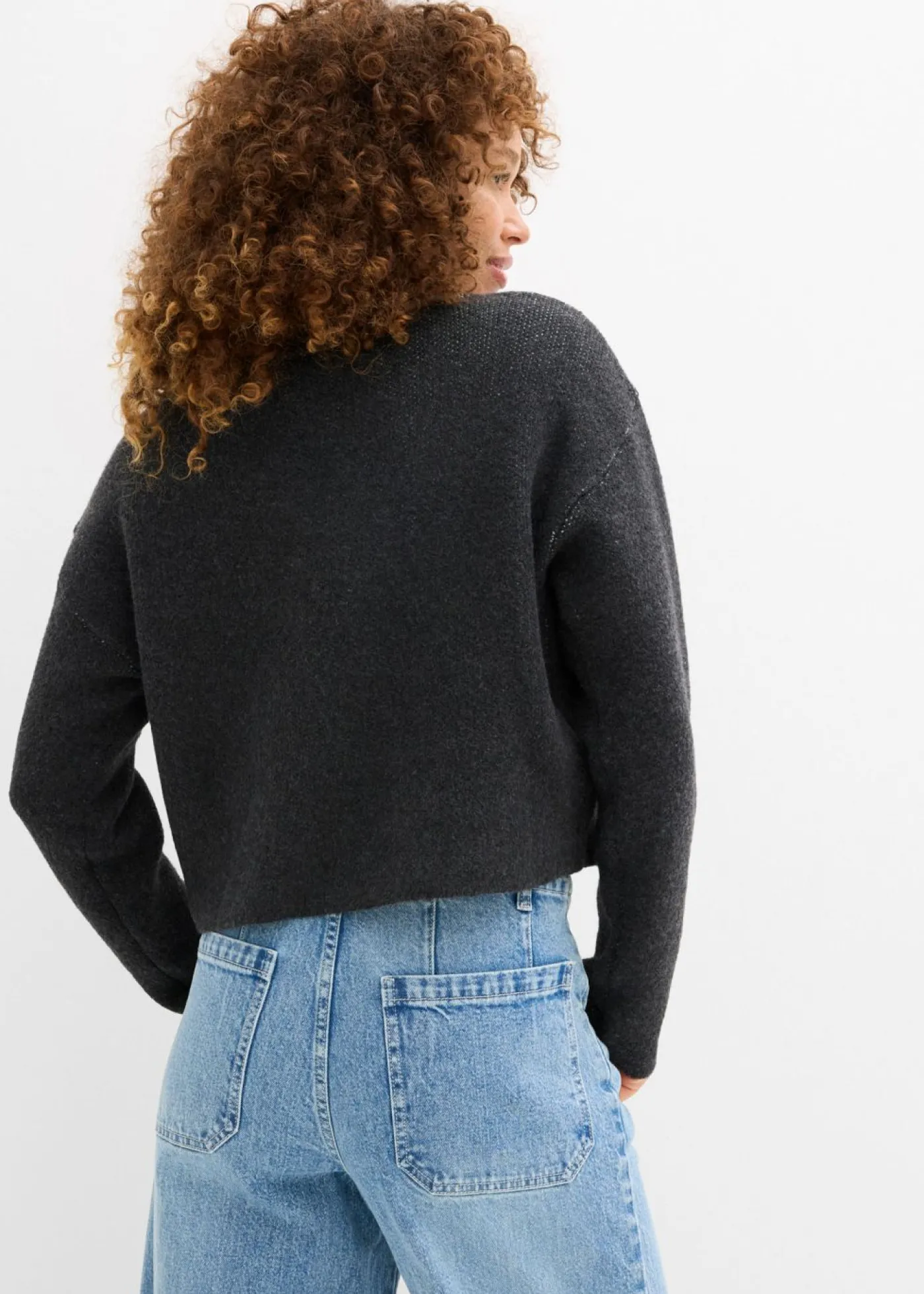 Jersey de punto con lazo Mujer Jerséis|Ropa De Punto