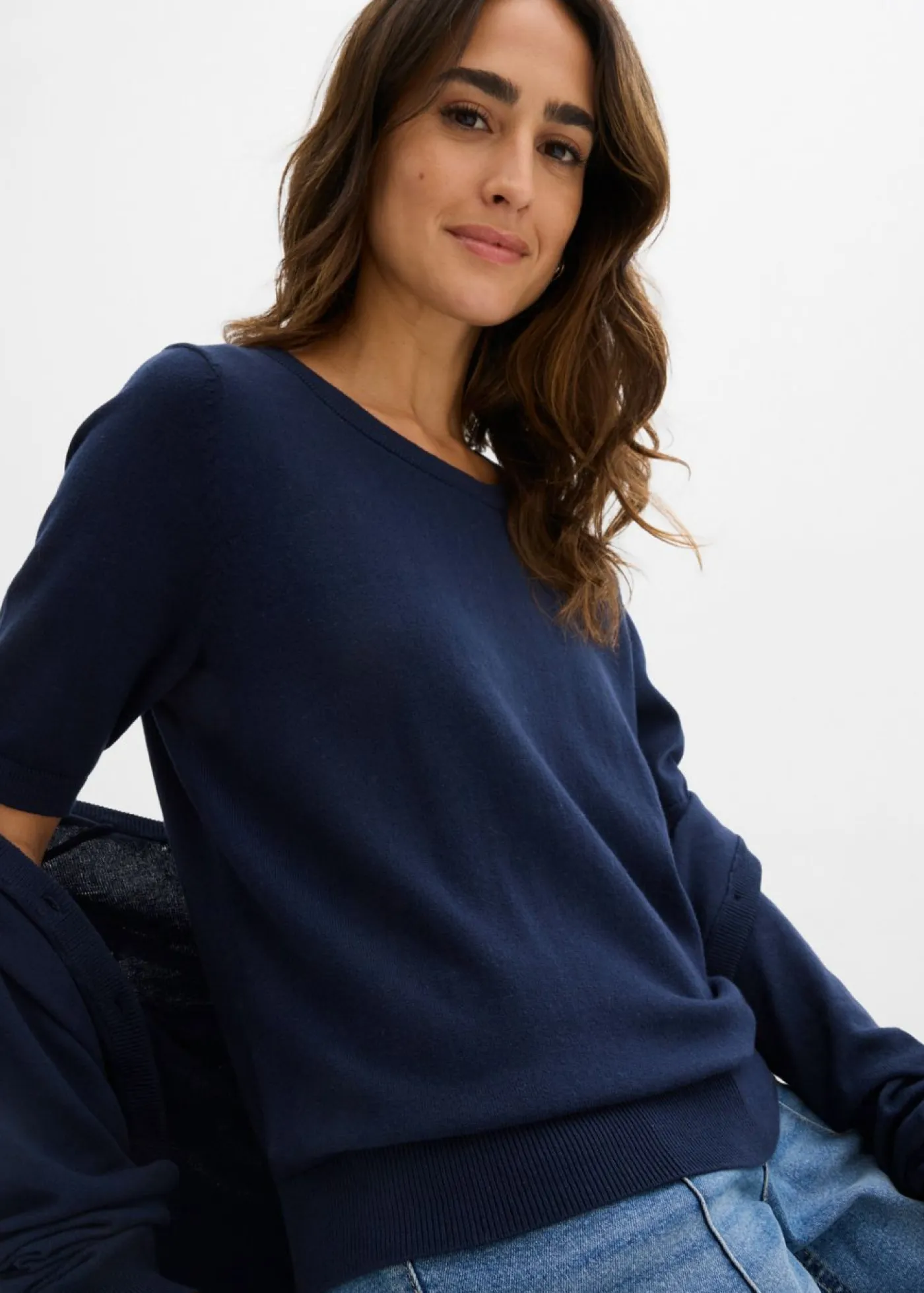 Best Jersey de punto fino Mujer Básicos|Jerséis