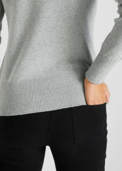 Clearance Jersey de punto fino Mujer Básicos|Jerséis