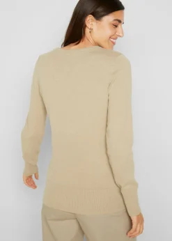 Sale Jersey de punto fino Mujer Básicos|Jerséis