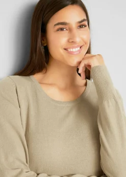 Sale Jersey de punto fino Mujer Básicos|Jerséis